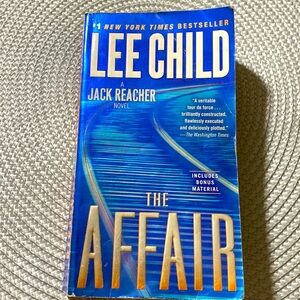 THE AFFAIR - A JACK REACHER NOVEL LEE CHILD EUC